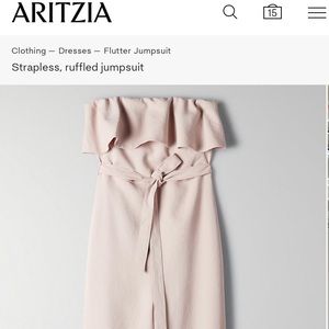 Aritzia Flutter Jumpsuit NWT